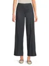 Saks Fifth Avenue Women's Lexie Full-length Wide-leg Ponte Pants In Gray
