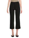 Saks Fifth Avenue Women's Nico Crop Straight Pants In Black