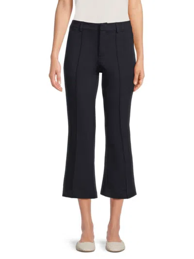 Saks Fifth Avenue Women's Nico Crop Straight Pants In Blue
