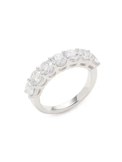 Saks Fifth Avenue Women's Platinum & 1.95 Tcw Lab Grown Diamond Ring