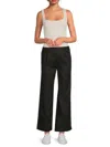 Saks Fifth Avenue Women's Pleated 100% Linen Classic Fit Trousers