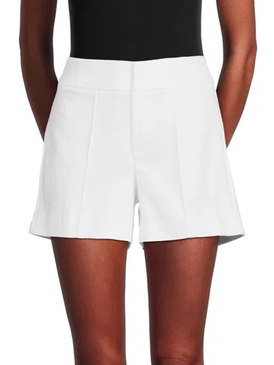 Saks Fifth Avenue Women's Pleated Shorts In White