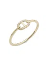 Saks Fifth Avenue Women's Private Label 14k Yellow Gold & 0.04 Tcw Diamond Ring In Gold
