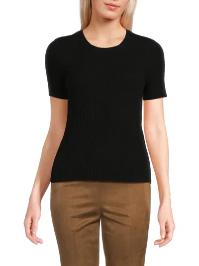 Saks Fifth Avenue Women's Rib-knit 100% Cashmere Sweater