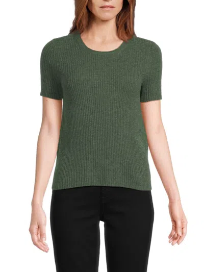 Saks Fifth Avenue Women's Rib-knit 100% Cashmere Sweater
