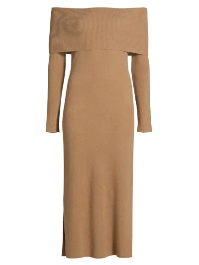 Saks Fifth Avenue Women's Ribbed Cashmere Midi-dress