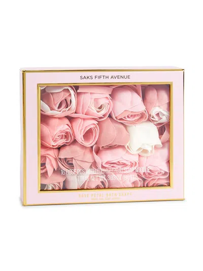 Saks Fifth Avenue Women's Rose Petal Bath Soaps In Pink