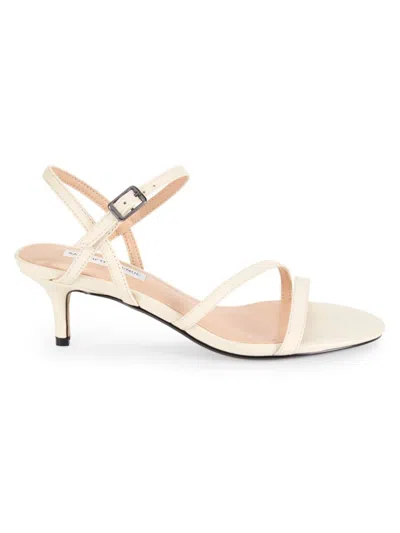 Saks Fifth Avenue Women's Rue Leather Strap Sandals In Bone