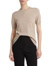Saks Fifth Avenue Women's Sand Merino Wool T-shirt In Sand