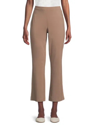 Saks Fifth Avenue Women's Sandy Full-length Pants In Brown