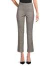 Saks Fifth Avenue Women's Sandy Houndstooth Cropped Pants In Multi