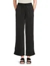 Saks Fifth Avenue Women's Satin Drawstring Pants In Black