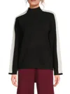 Saks Fifth Avenue Women's Side Stripe Funnel Sweater In Multi