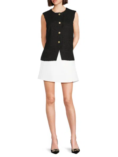 Saks Fifth Avenue Women's Solid Textured Vest