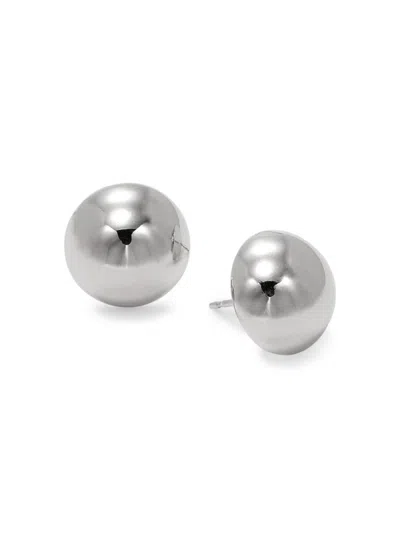 Saks Fifth Avenue Women's Sterling Silver Ball Stud Earrings
