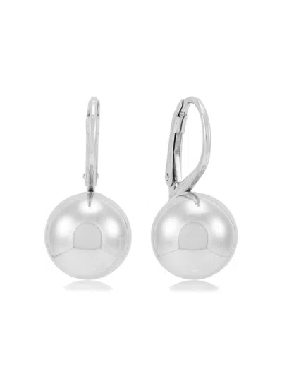 Saks Fifth Avenue Women's Sterling Silver Bead Drop Earrings