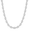 Saks Fifth Avenue Women's Sterling Silver Beaded Necklace In Silver