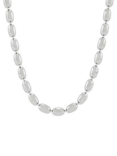 Saks Fifth Avenue Women's Sterling Silver Beaded Necklace