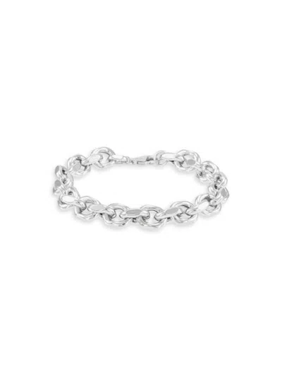 Saks Fifth Avenue Women's Sterling Silver Cable Chain Bracelet In Metallic