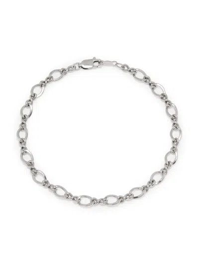 Saks Fifth Avenue Women's Sterling Silver Chain Bracelet In Metallic