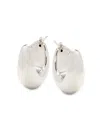 SAKS FIFTH AVENUE WOMEN'S STERLING SILVER HOOP EARRINGS