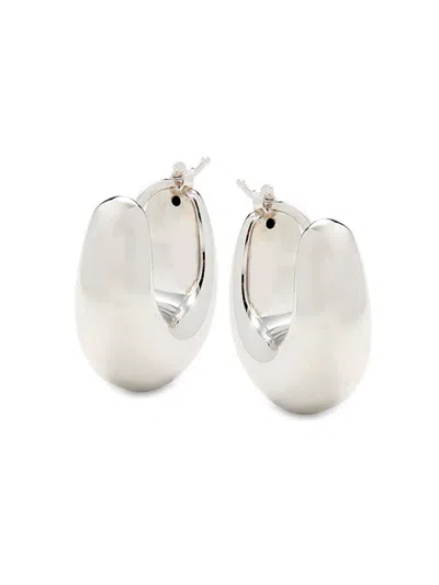 Saks Fifth Avenue Women's Sterling Silver Hoop Earrings
