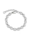 Saks Fifth Avenue Women's Sterling Silver Polished Pebble Link Bracelet/9"