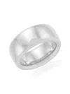 Saks Fifth Avenue Women's Sterling Silver Wide Band Ring