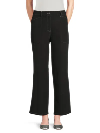Saks Fifth Avenue Women's Stitch Pants In Black