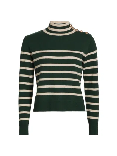 Saks Fifth Avenue Women's Striped Cashmere Sweater In Multi