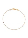 Saks Fifth Avenue Women's Tri-tone 14k Gold Tincup Bracelet In Gold