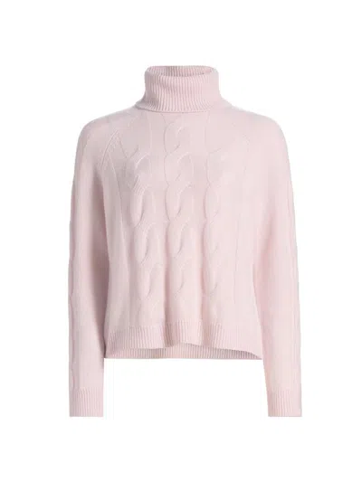 Saks Fifth Avenue Women's Turtleneck Cashmere Sweater In Pink