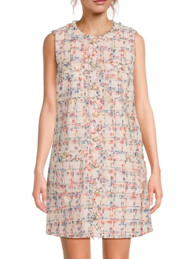 Saks Fifth Avenue Women's Tweed A-line Minidress