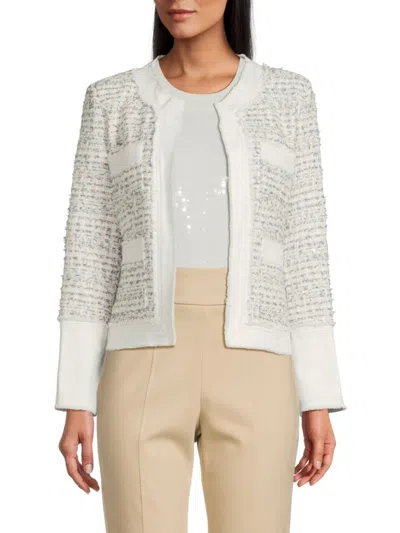 Saks Fifth Avenue Women's Tweed Jacket