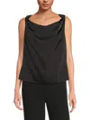 Saks Fifth Avenue Women's Twisted Sleeveless Top In Black