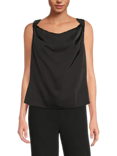 Saks Fifth Avenue Women's Twisted Sleeveless Top In Black