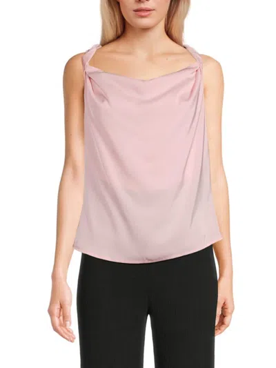 Saks Fifth Avenue Women's Twisted Sleeveless Top In Pink