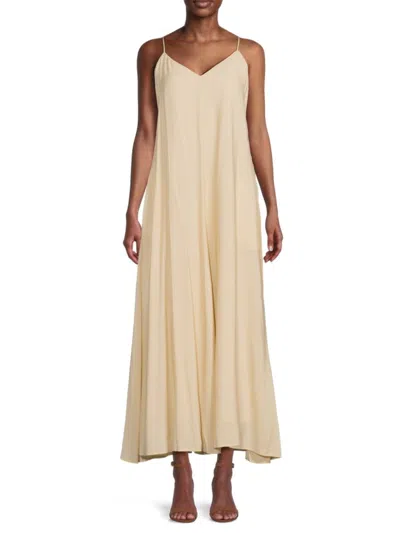 Saks Fifth Avenue Women's V-neck A-line Maxi Dress