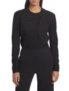 Saks Fifth Avenue Women's Wool-blend Metallic Bolero Sweater In Black