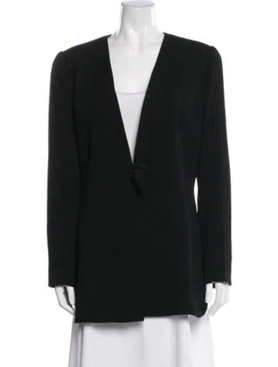 Pre-owned Saks Fifth Avenue Wool Jacket In Multi
