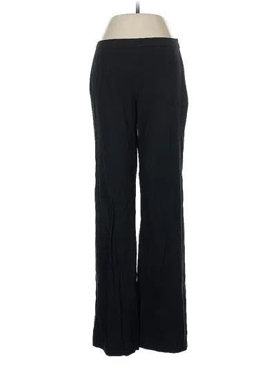 Pre-owned Saks Fifth Avenue Wool Pants In Black