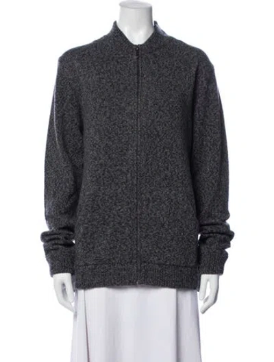 Pre-owned Saks Fifth Avenue Wool Sweater W/ Tags In Grey