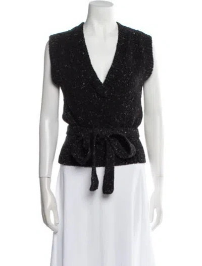 Pre-owned Saks Potts 2024 Rosemarie Sweater In White