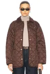 Saks Potts Aiden Quilted In Chestnut