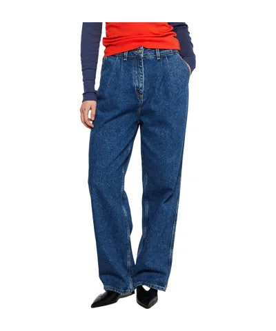 Saks Potts Belt-loop Jeans In Blue