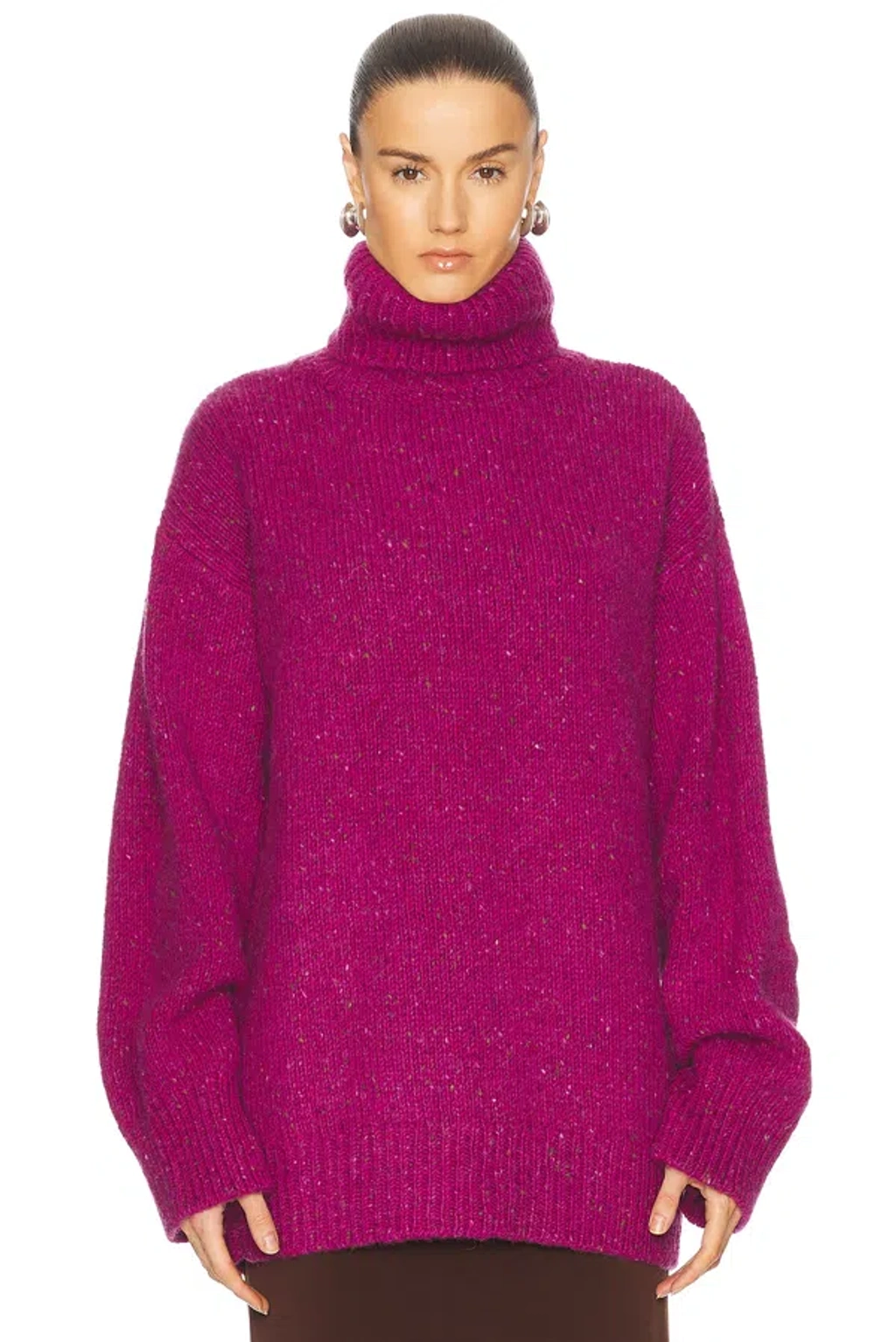 Saks Potts Camilla Sweater In Plum | ModeSens