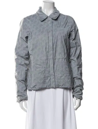 Pre-owned Saks Potts Denim Jacket In Gray