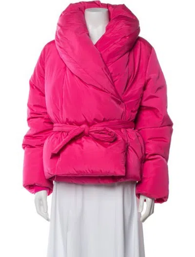 Pre-owned Saks Potts Down Jacket In Pink