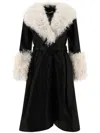 Saks Potts Foxy Coat In Black