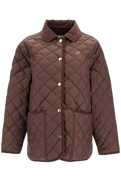 Saks Potts Aiden Quilted In Brown